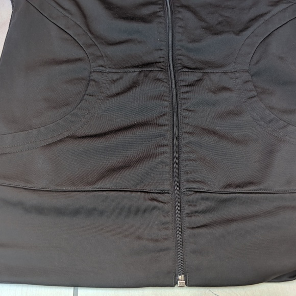 Adidas‎ zip hoodie sweatshirt womens small S coat j - Picture 2 of 6